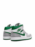NIKE AIR JORDAN 1 MID GREY PINE GREEN