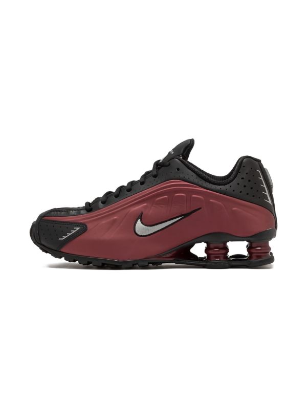 NIKE SHOX R4 TEAM RED/BLACK/METALLIC SILVER