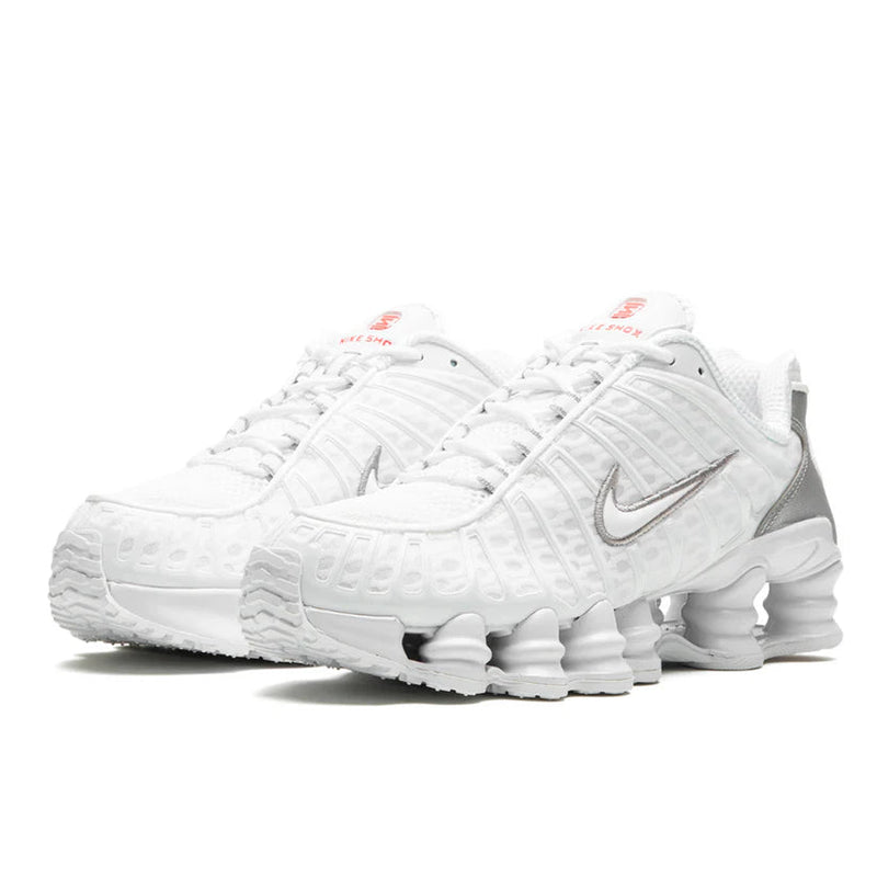 NIKE SHOX TL TRIPLE WHITE