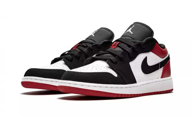 NIKE AIR JORDAN 1 LOW BRED TOE COURT ORDER