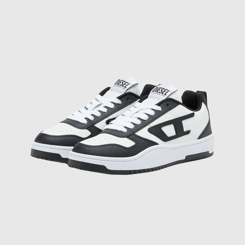 DIESEL S-UKIYO V2 LOW SNEAKERS BLACK/WHITE