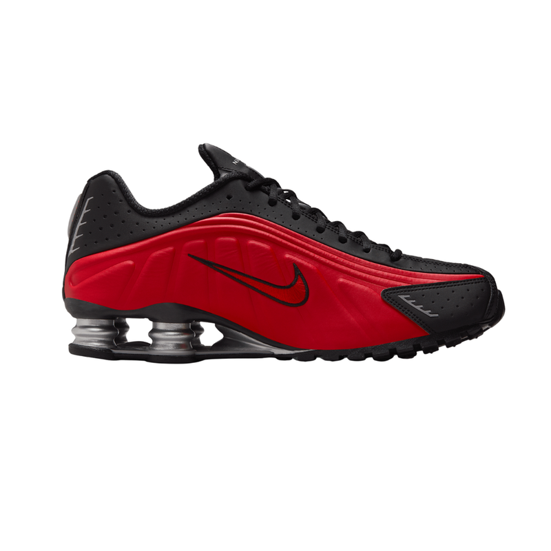 NIKE SHOX R4 "UNIVESITY RED/BLACK