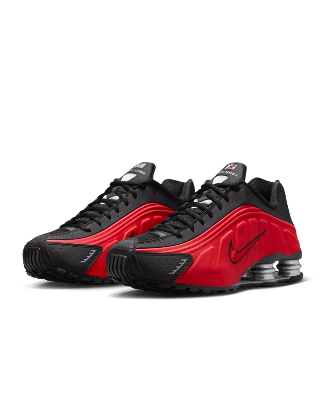 NIKE SHOX R4 "UNIVESITY RED/BLACK