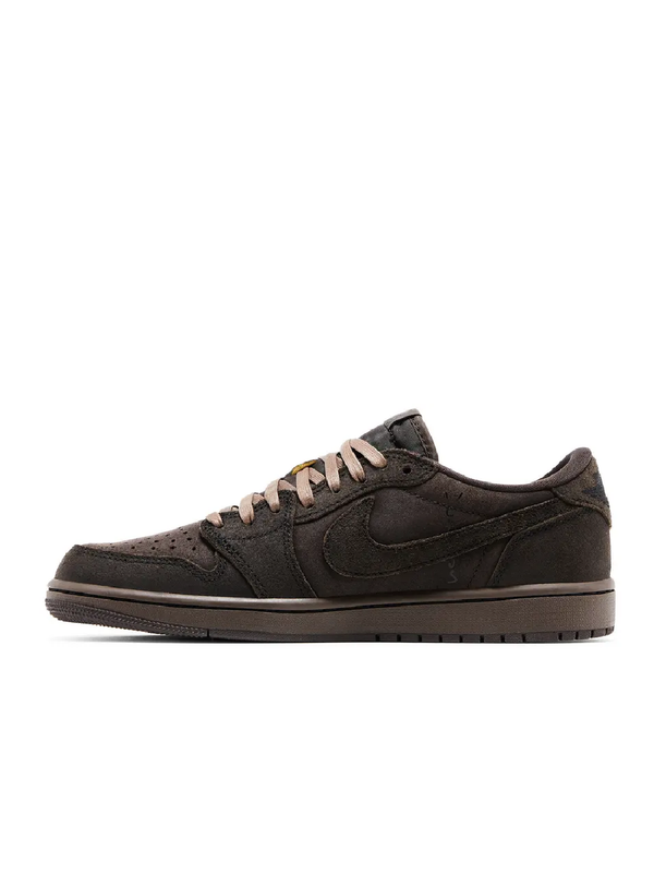 NIKE AIR JORDAN 1 LOW X TRAVIS SCOTT VELVET BROWN