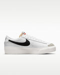 NIKE BLAZER LOW PLATFORM WHITE/BLACK