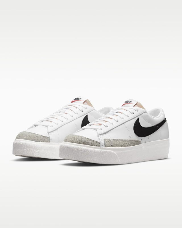 NIKE BLAZER LOW PLATFORM WHITE/BLACK