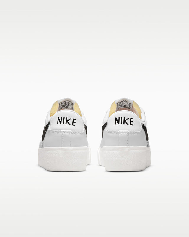 NIKE BLAZER LOW PLATFORM WHITE/BLACK
