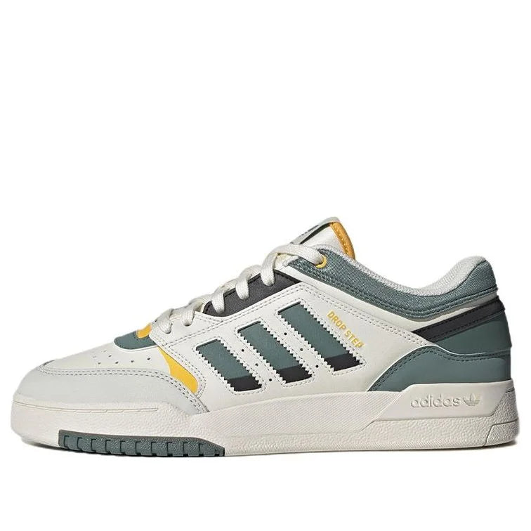 ADIDAS DROP STEP  LOW "WHITE TECH EMERALD"