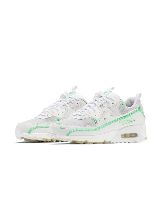 NIKE AIR MAX 90 SAIL NEON GREEN