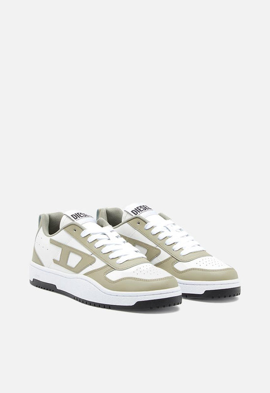 DIESEL MENS S - UKIYO V2 LOW BROWN AND CREAM